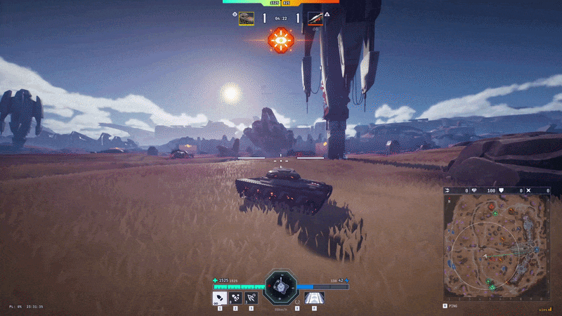 Shooting at Prox Warning